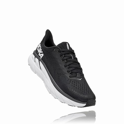 Hoka One One CLIFTON 7 Road Running Shoes For Women India Black IN-4109